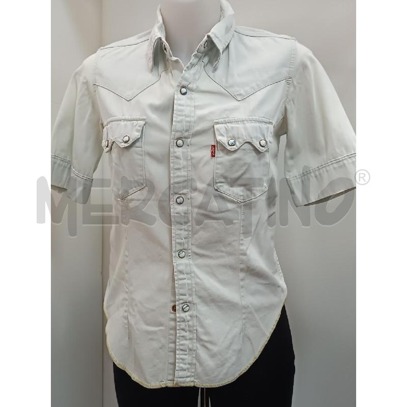 CAMICIA DONNA LEVIS LAVVAGGIO CHIARO 1/2 MANICA  | Mercatino dell'Usato Torino tenivelli 1