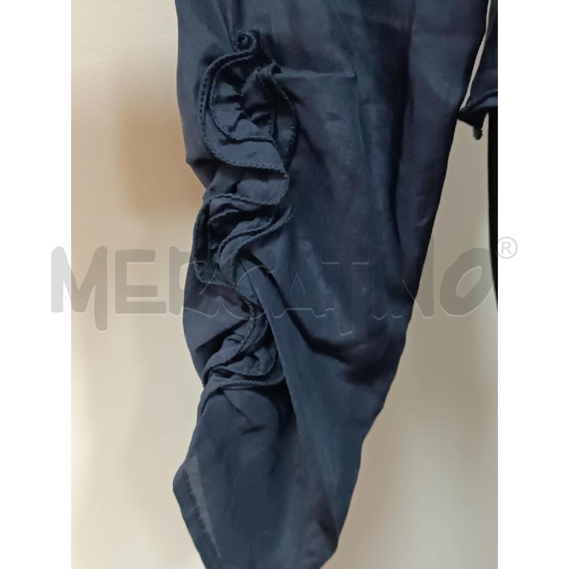 CAMICIA DONNA LOOPS BLU IN SETA  | Mercatino dell'Usato Torino tenivelli 2