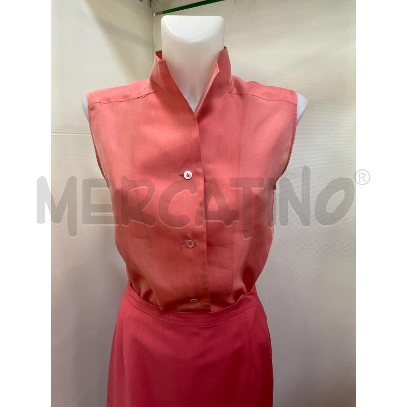 CAMICIA DONNA MAX MARA SMANICATA ROSA  | Mercatino dell'Usato Torino tenivelli 1