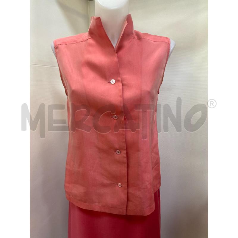 CAMICIA DONNA MAX MARA SMANICATA ROSA  | Mercatino dell'Usato Torino tenivelli 3