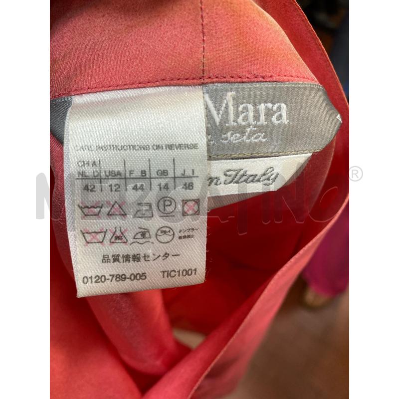 CAMICIA DONNA MAX MARA SMANICATA ROSA  | Mercatino dell'Usato Torino tenivelli 5