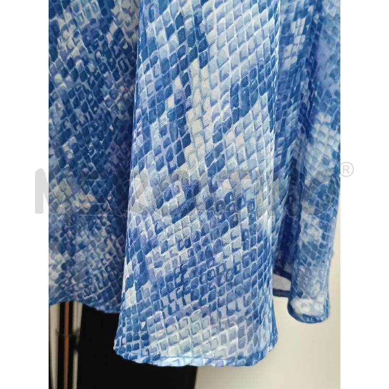 CAMICIA DONNA OCEANO BLU FANTASIA RETTILE 1/2 MANNICA | Mercatino dell'Usato Torino tenivelli 3