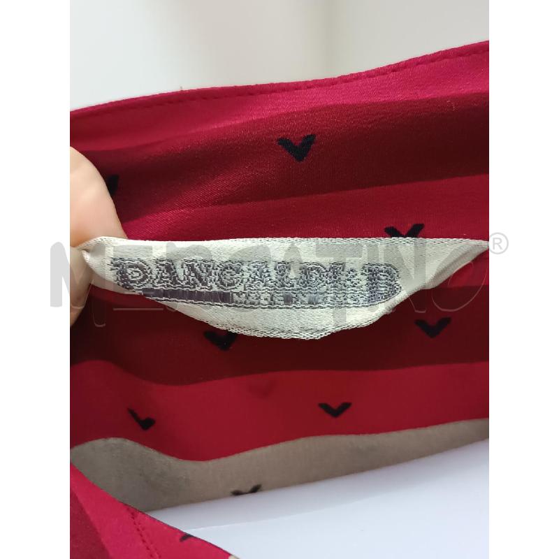 CAMICIA DONNA PANCALDI RIGHE BEIGE ROSA BORDEAUX  | Mercatino dell'Usato Torino tenivelli 5