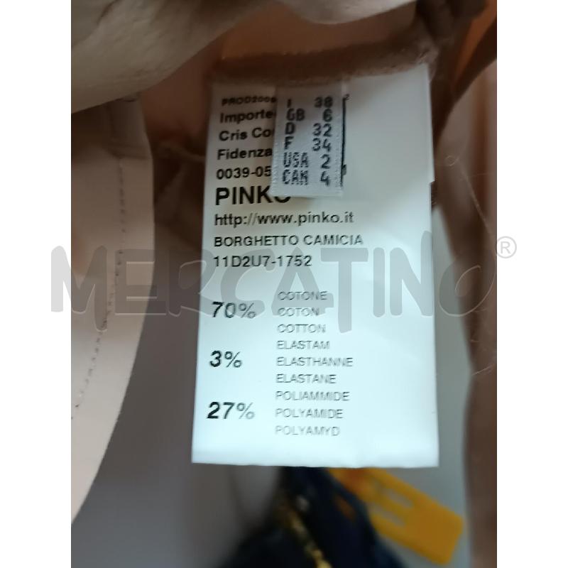 CAMICIA DONNA PINKO CIPRIA  | Mercatino dell'Usato Torino tenivelli 4