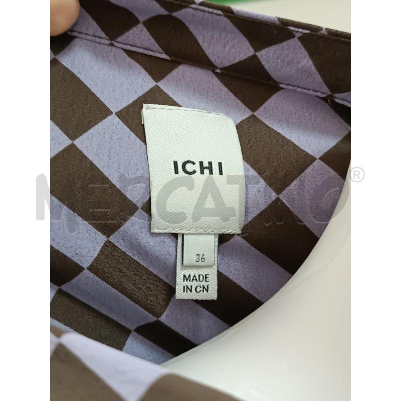 CAMICIA DONNA QUADRETTI VIOLA MARRONE  | Mercatino dell'Usato Torino tenivelli 4