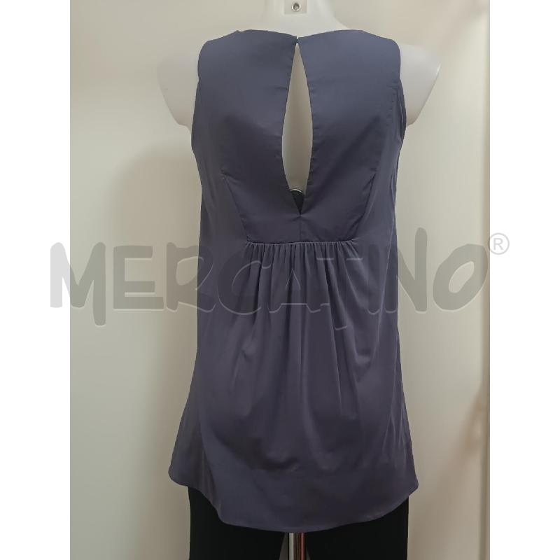 CANOTTA DONNA ALPHA STUDIO VIOLA SMANICATA  | Mercatino dell'Usato Torino tenivelli 3