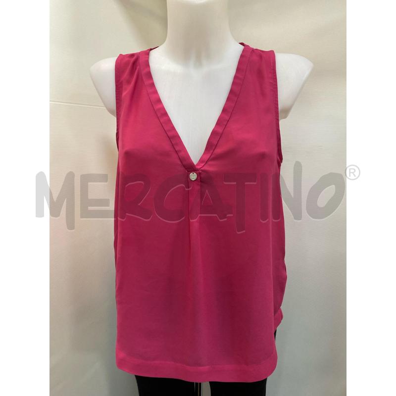 CANOTTA DONNA GUESS ROSA  | Mercatino dell'Usato Torino tenivelli 1