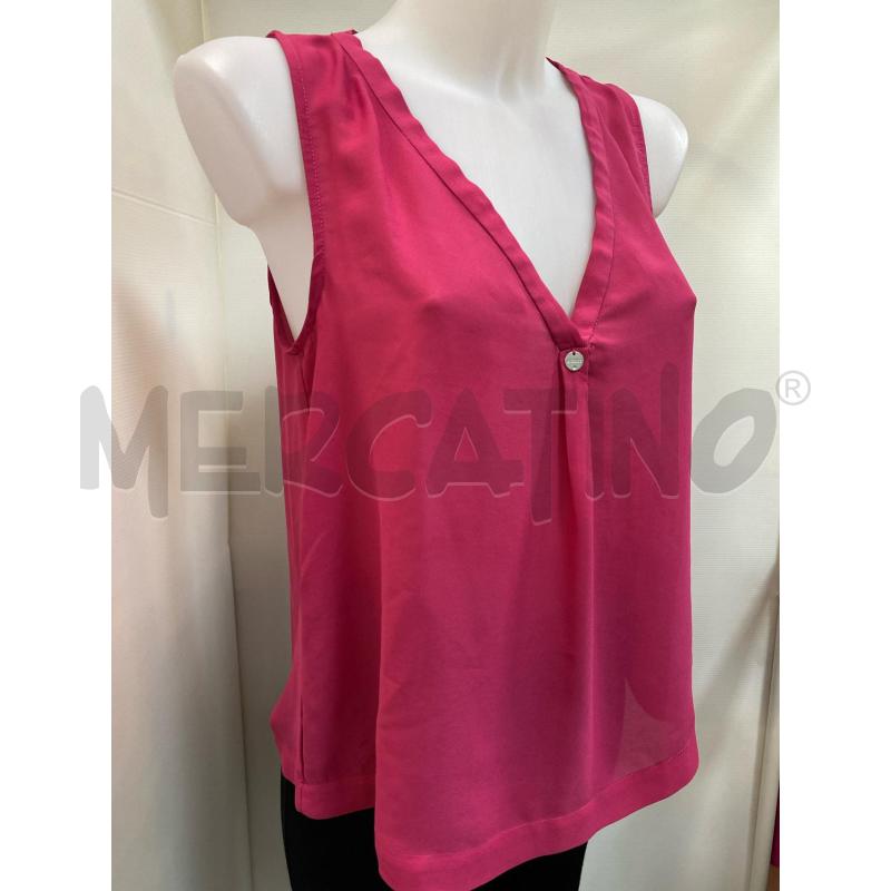 CANOTTA DONNA GUESS ROSA  | Mercatino dell'Usato Torino tenivelli 2