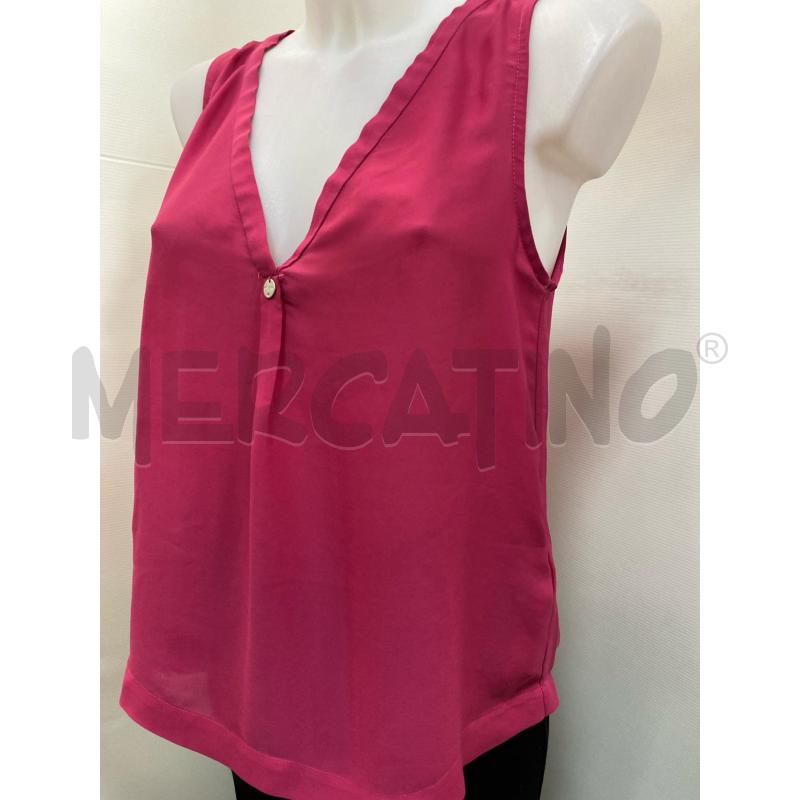 CANOTTA DONNA GUESS ROSA  | Mercatino dell'Usato Torino tenivelli 3
