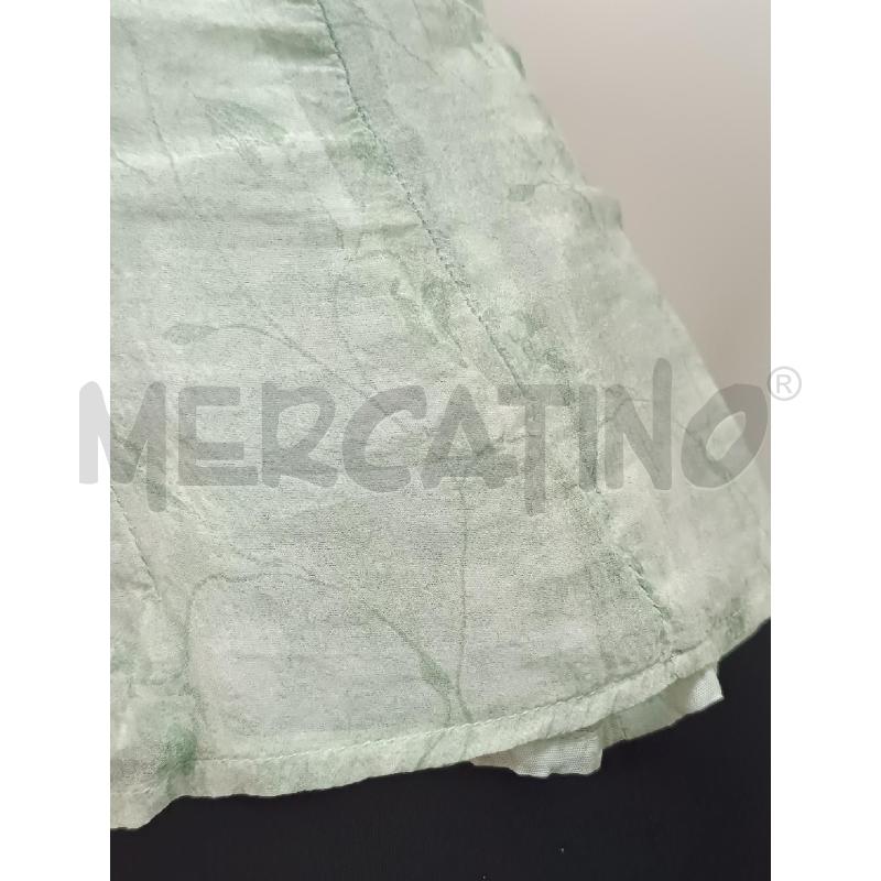 CANOTTA DONNA NESS TURCHESE FLOREALE DI SETA  | Mercatino dell'Usato Torino tenivelli 3