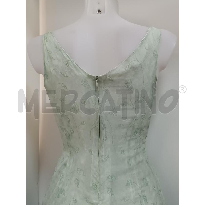 CANOTTA DONNA NESS TURCHESE FLOREALE DI SETA  | Mercatino dell'Usato Torino tenivelli 4