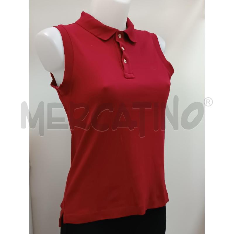 CANOTTA DONNA RALPH LAUREN ROSSO  | Mercatino dell'Usato Torino tenivelli 1