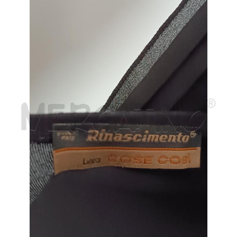 CANOTTA DONNA RINASCIMENTO NERA COSE COSI COLLO FIOCCO  | Mercatino dell'Usato Torino tenivelli 5