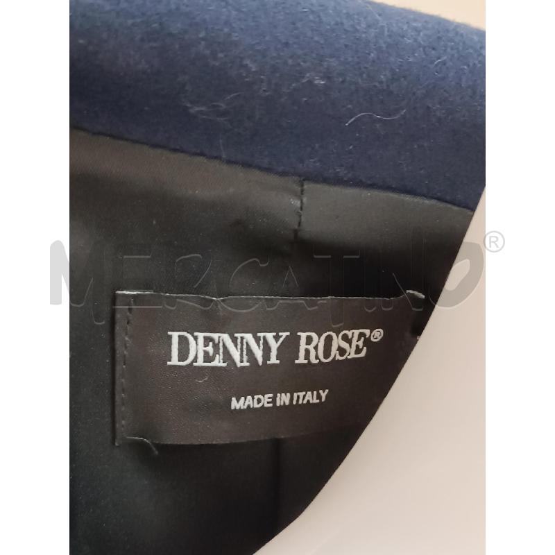 CAPPOTTO DONNA DENNY ROSE BLU | Mercatino dell'Usato Torino tenivelli 5