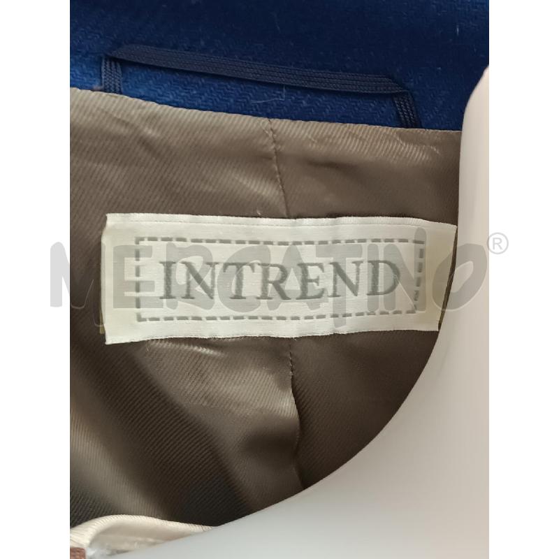 CAPPOTTO DONNA INTREND BLU  | Mercatino dell'Usato Torino tenivelli 5