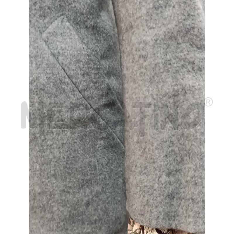 CAPPOTTO DONNA MASSIMO DUTTI WOMAN GRIGIO LUNGO DI LANA  | Mercatino dell'Usato Torino tenivelli 3