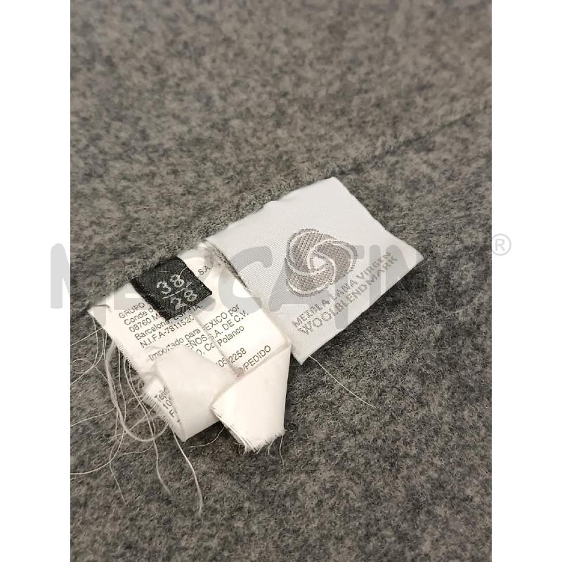 CAPPOTTO DONNA MASSIMO DUTTI WOMAN GRIGIO LUNGO DI LANA  | Mercatino dell'Usato Torino tenivelli 4