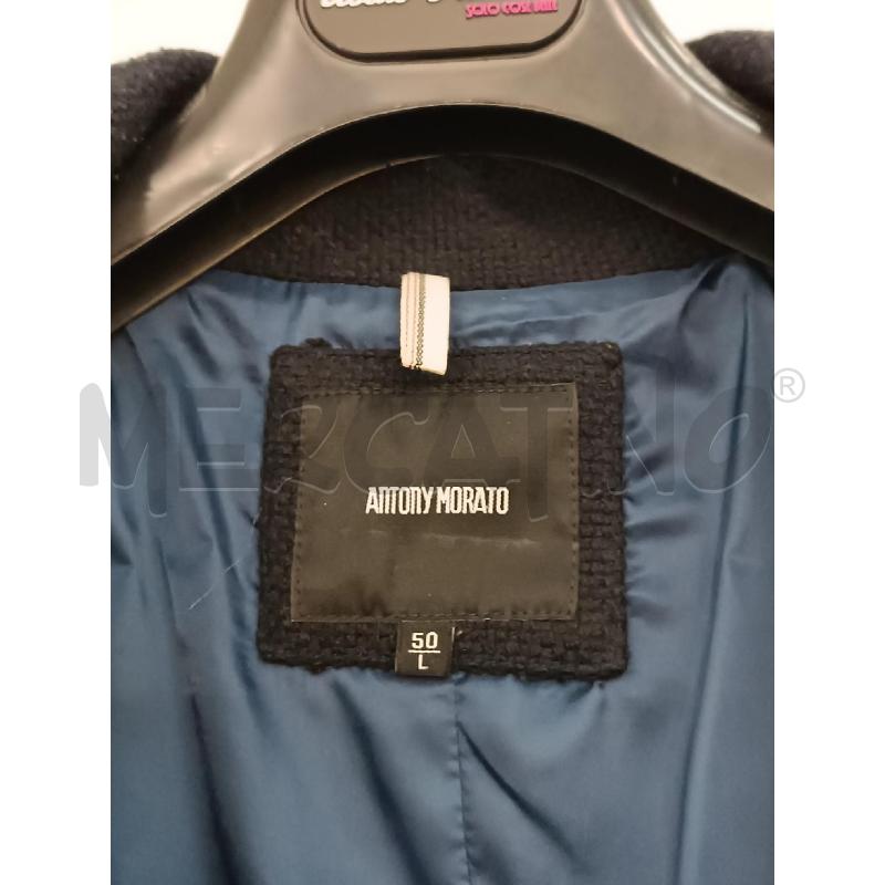 CAPPOTTO UOMO ANTHONY MORATO BLU  | Mercatino dell'Usato Torino tenivelli 5
