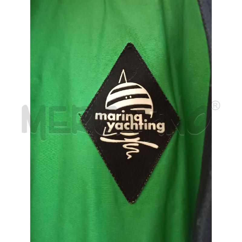 CAPPOTTO UOMO MARINAYACHTING BLUNOTTE INTERNO VERDE | Mercatino dell'Usato Torino tenivelli 4
