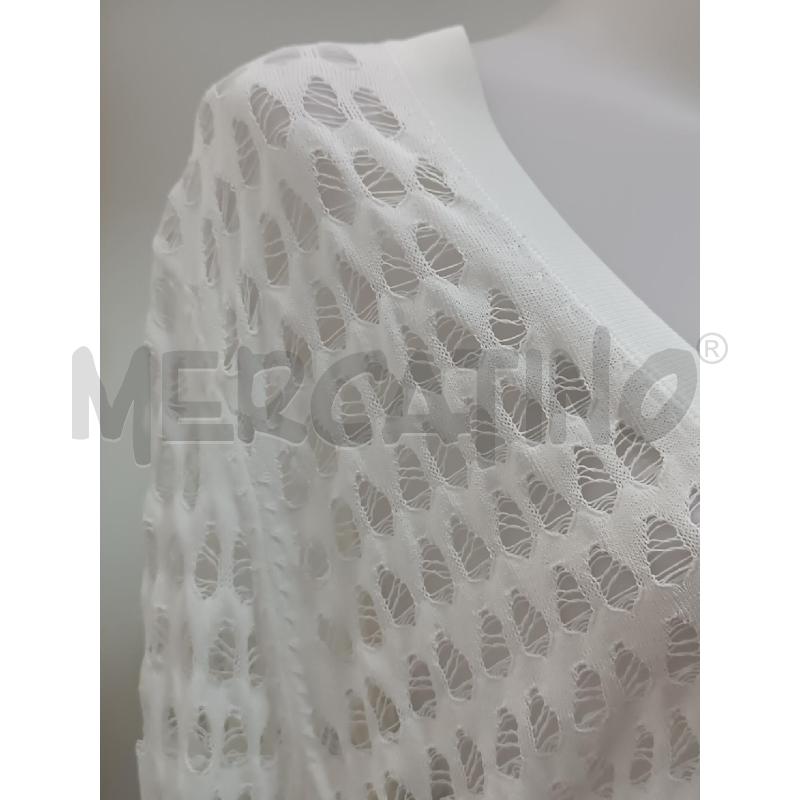 CARDIGAN DONNA OLTRE TRAFORATO BIANCO | Mercatino dell'Usato Torino tenivelli 3