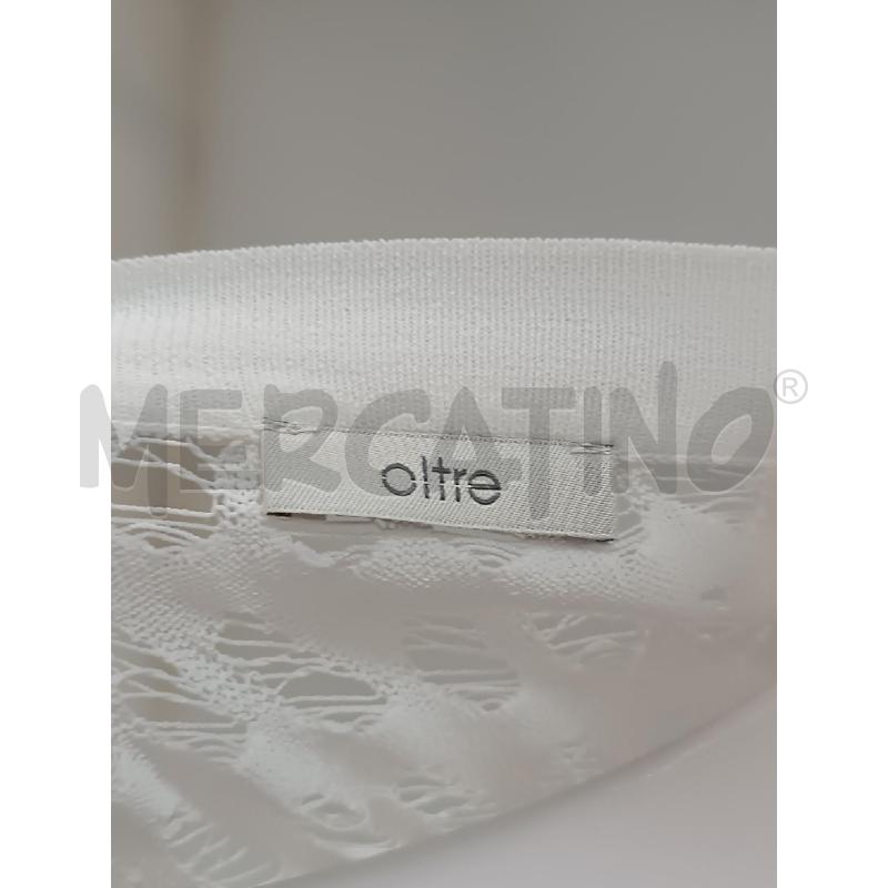 CARDIGAN DONNA OLTRE TRAFORATO BIANCO | Mercatino dell'Usato Torino tenivelli 5