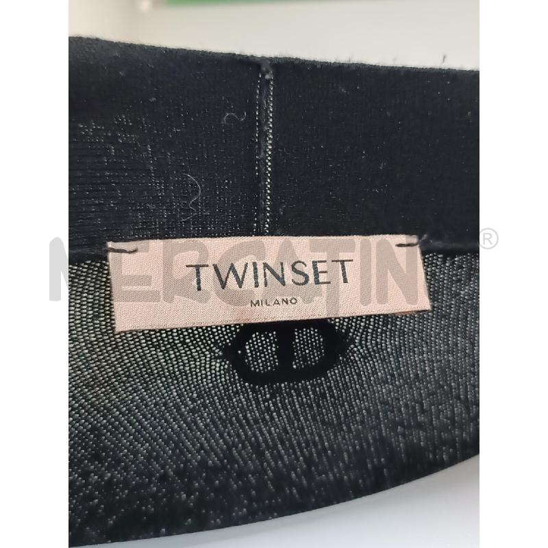 CARDIGAN DONNA TWIN SET NERA BOTTONI DORATI | Mercatino dell'Usato Torino tenivelli 5