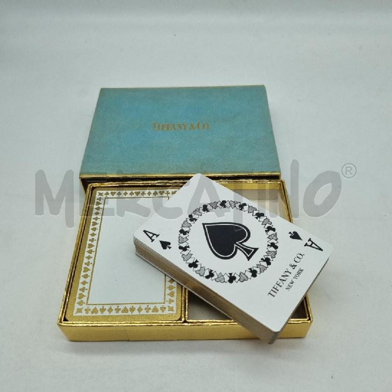 CARTE DA GIOCO TIFFANY & CO. VINTAGE | Mercatino dell'Usato Torino tenivelli 2