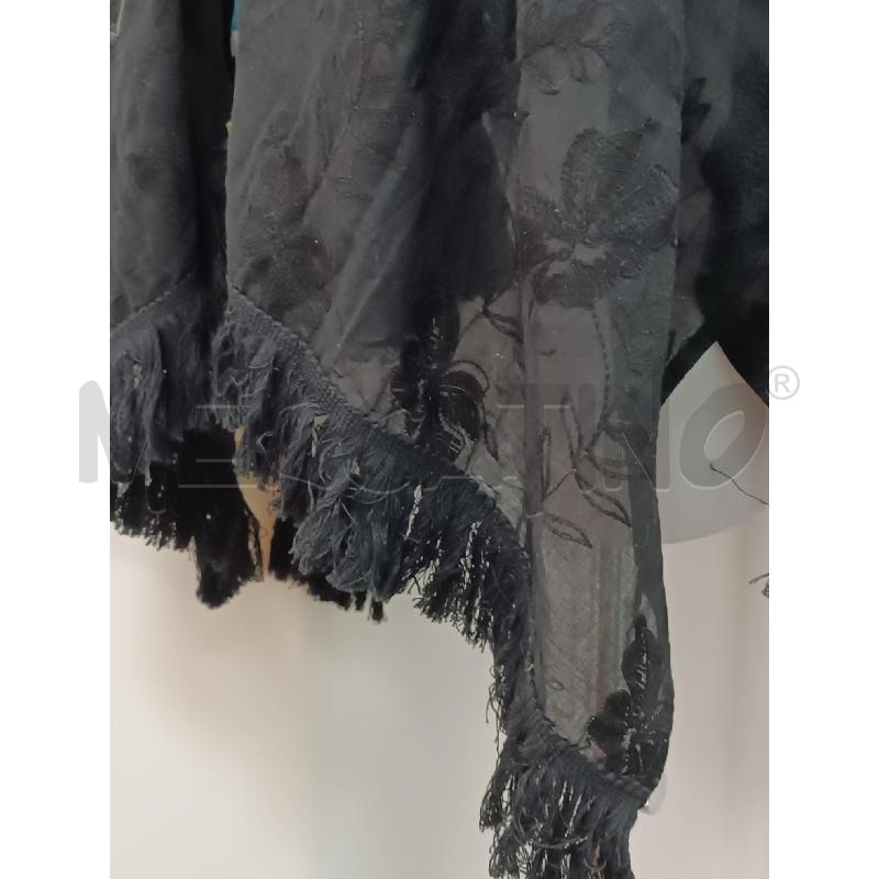 CASACCA DONNA DESIGUAL NERO RICAMATO VEGETALE | Mercatino dell'Usato Torino tenivelli 3