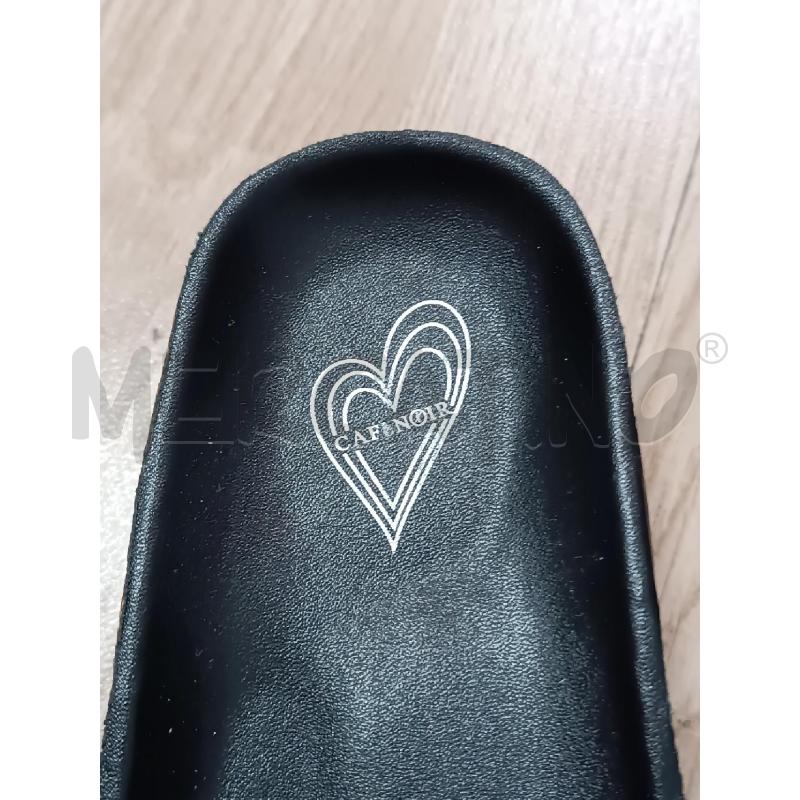 CIABATTE DONNA CAFE NOIR A ZEPPA STRASS  | Mercatino dell'Usato Torino tenivelli 4