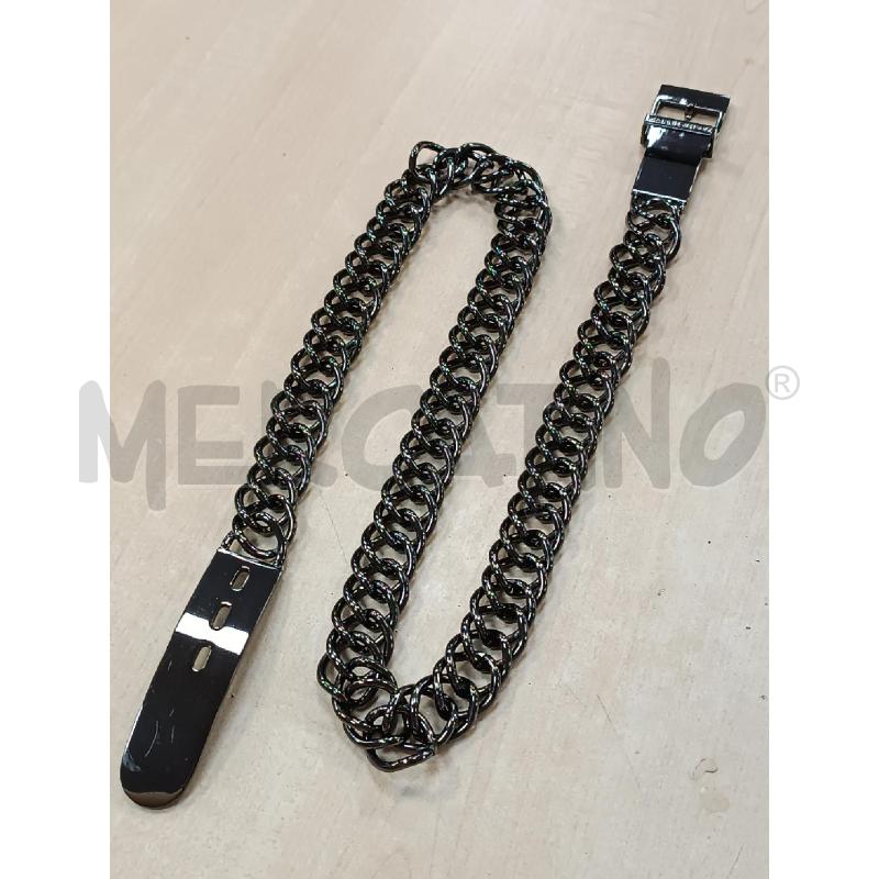 CINTURA DONNA ARMANI EXCHANGE ACCAIO NERO  | Mercatino dell'Usato Torino tenivelli 1
