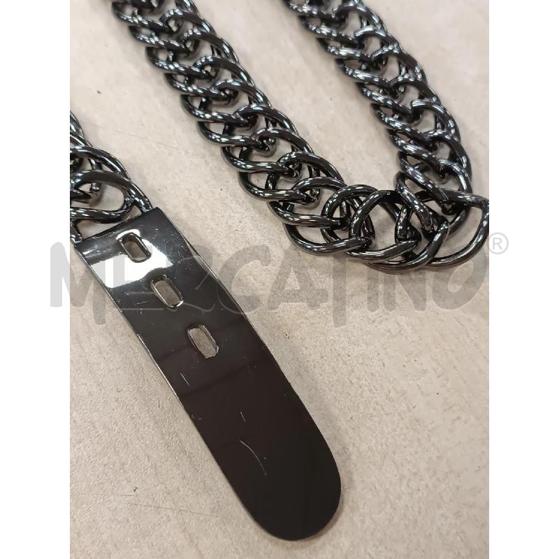 CINTURA DONNA ARMANI EXCHANGE ACCAIO NERO  | Mercatino dell'Usato Torino tenivelli 3