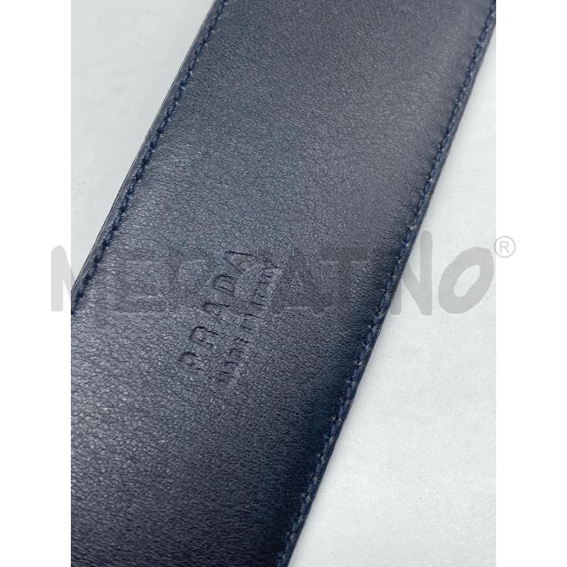 CINTURA DONNA PRADA BLU NOTTE 75/80CM | Mercatino dell'Usato Torino tenivelli 3