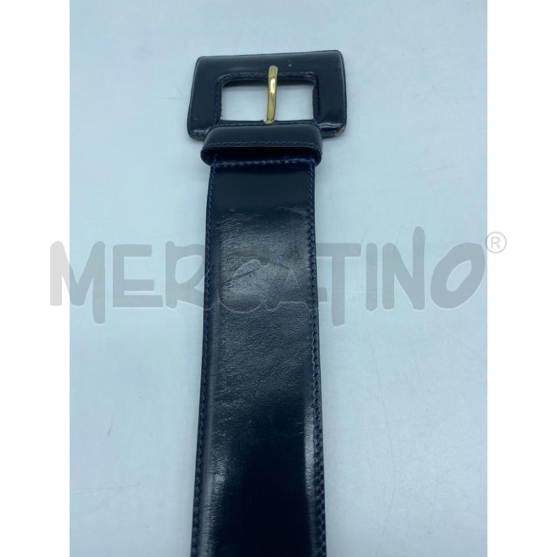 CINTURA DONNA PRADA BLU NOTTE 75/80CM | Mercatino dell'Usato Torino tenivelli 4
