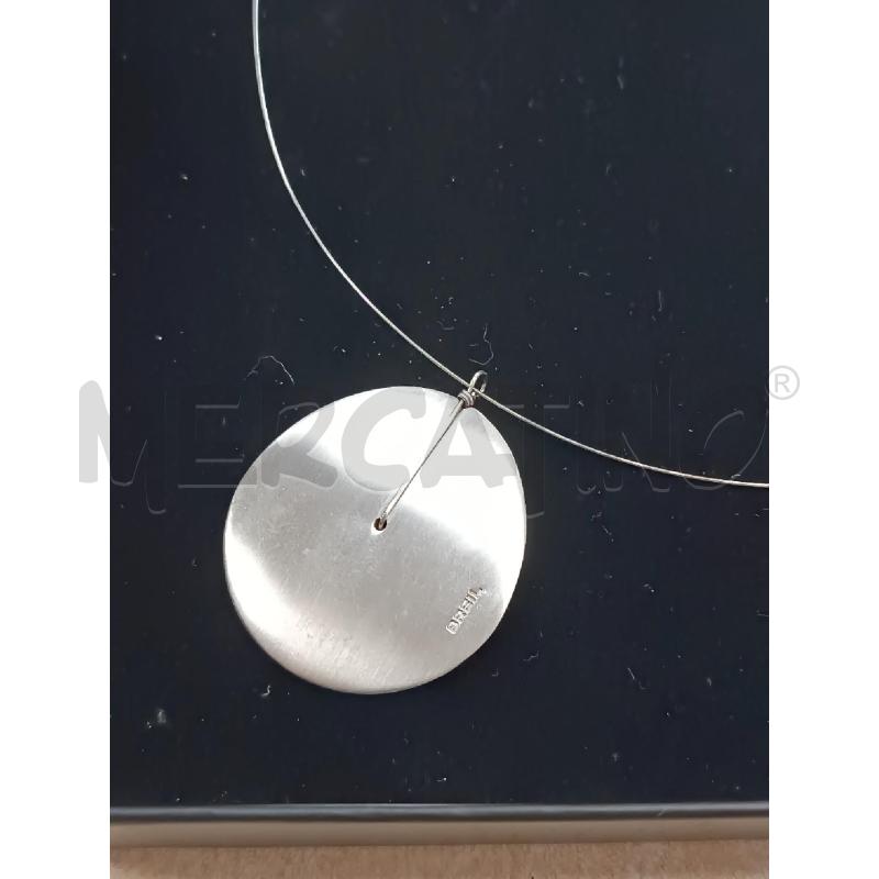 COLLANA BREIL FILO E DISCO DI ACCAIO  | Mercatino dell'Usato Torino tenivelli 2