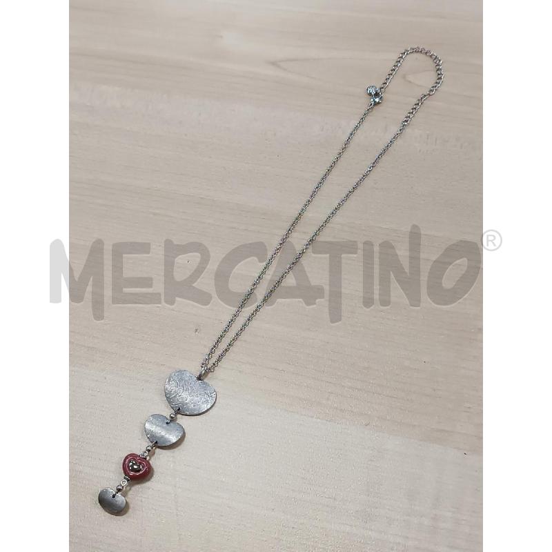 COLLANA THUN CUORICCINI DI ACCAIO  | Mercatino dell'Usato Torino tenivelli 3