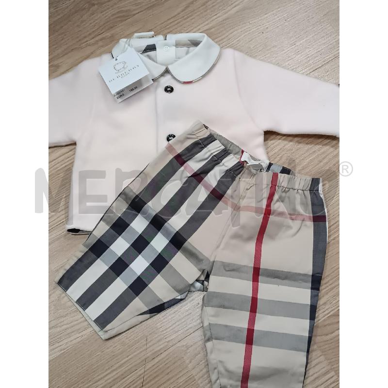 COMPLETO BAMBINO BURBERRY PANTALONE + GIACCHETTA  | Mercatino dell'Usato Torino tenivelli 1