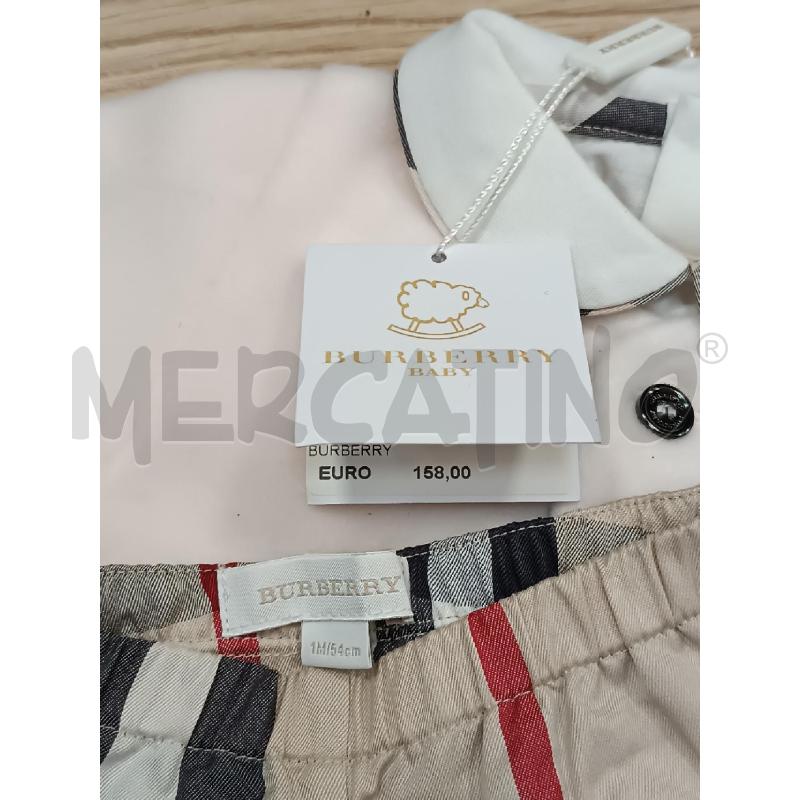 COMPLETO BAMBINO BURBERRY PANTALONE + GIACCHETTA  | Mercatino dell'Usato Torino tenivelli 4