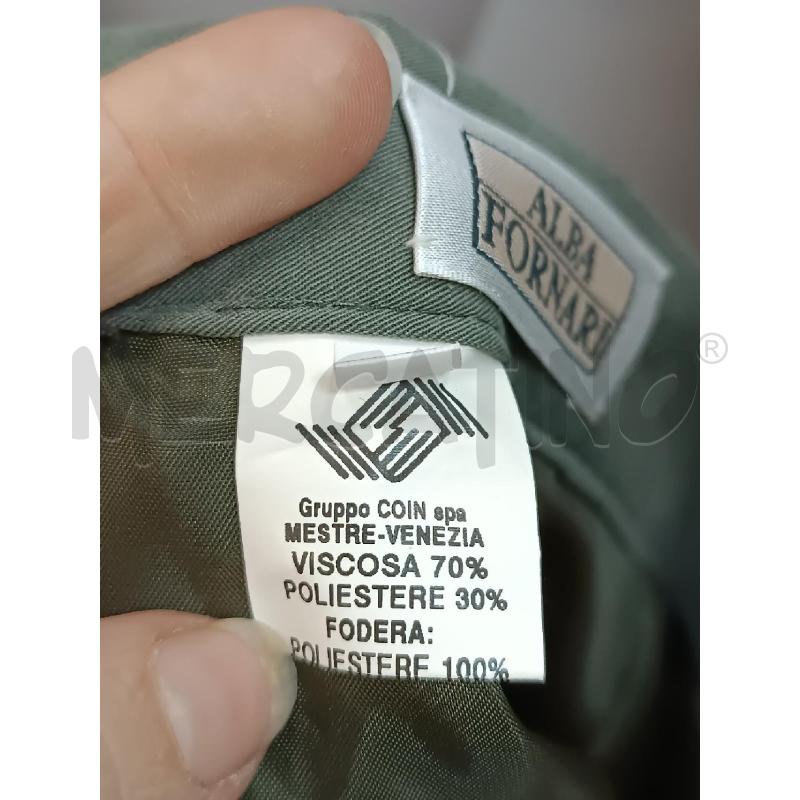 COMPLETO DONNA ALFA FORNARI VERDE SALVIA  | Mercatino dell'Usato Torino tenivelli 5