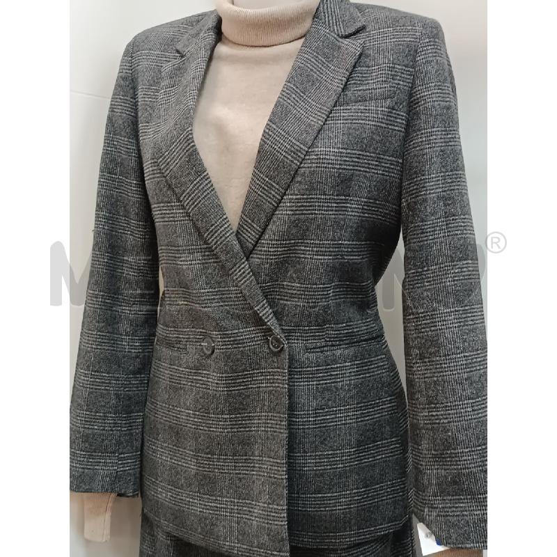 COMPLETO DONNA CALLIOPE GRIGIO SCOZZESE PANTALONE + GIACCA  | Mercatino dell'Usato Torino tenivelli 3