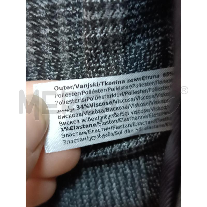 COMPLETO DONNA CALLIOPE GRIGIO SCOZZESE PANTALONE + GIACCA  | Mercatino dell'Usato Torino tenivelli 4