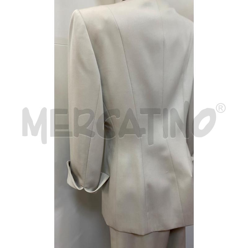 COMPLETO DONNA CHRISTIAN DIOR COORDONNES BEIGE GRIGIO GIACCA+GONNA | Mercatino dell'Usato Torino tenivelli 3