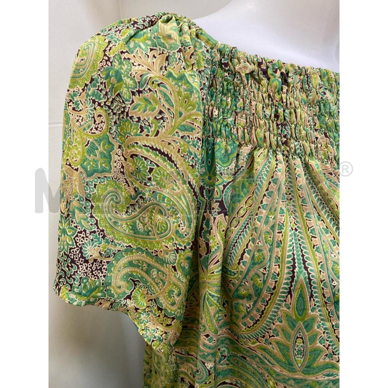 COMPLETO DONNA CONTRO CORRENTE VERDE TOP + PANTALONE  | Mercatino dell'Usato Torino tenivelli 3