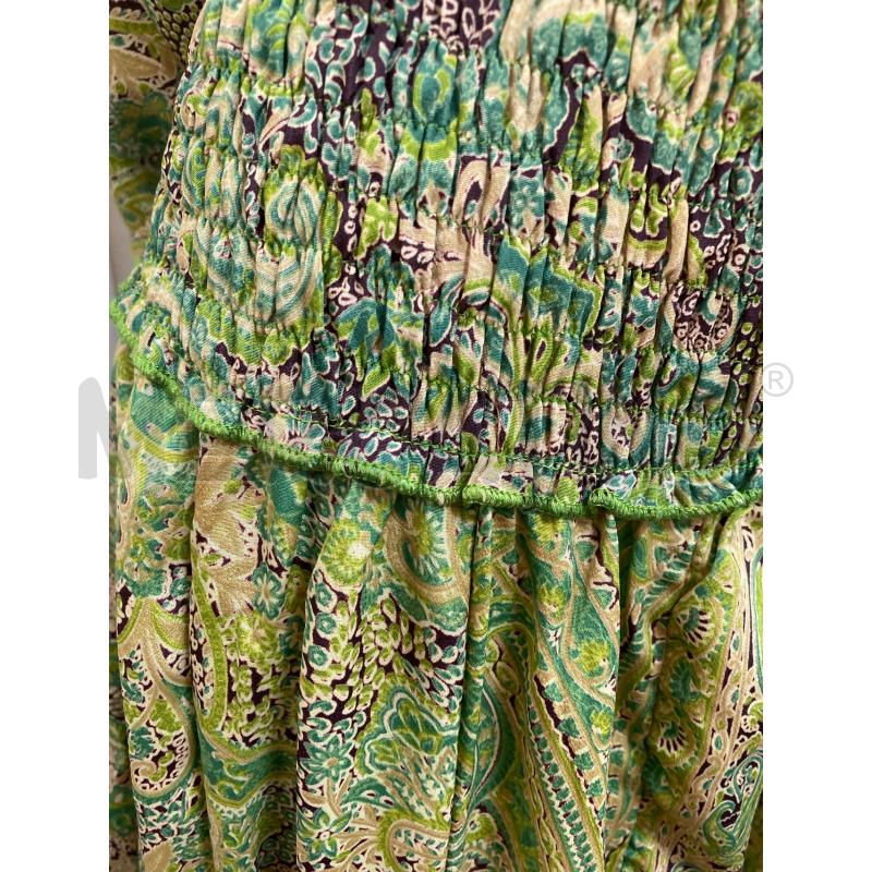 COMPLETO DONNA CONTRO CORRENTE VERDE TOP + PANTALONE  | Mercatino dell'Usato Torino tenivelli 5