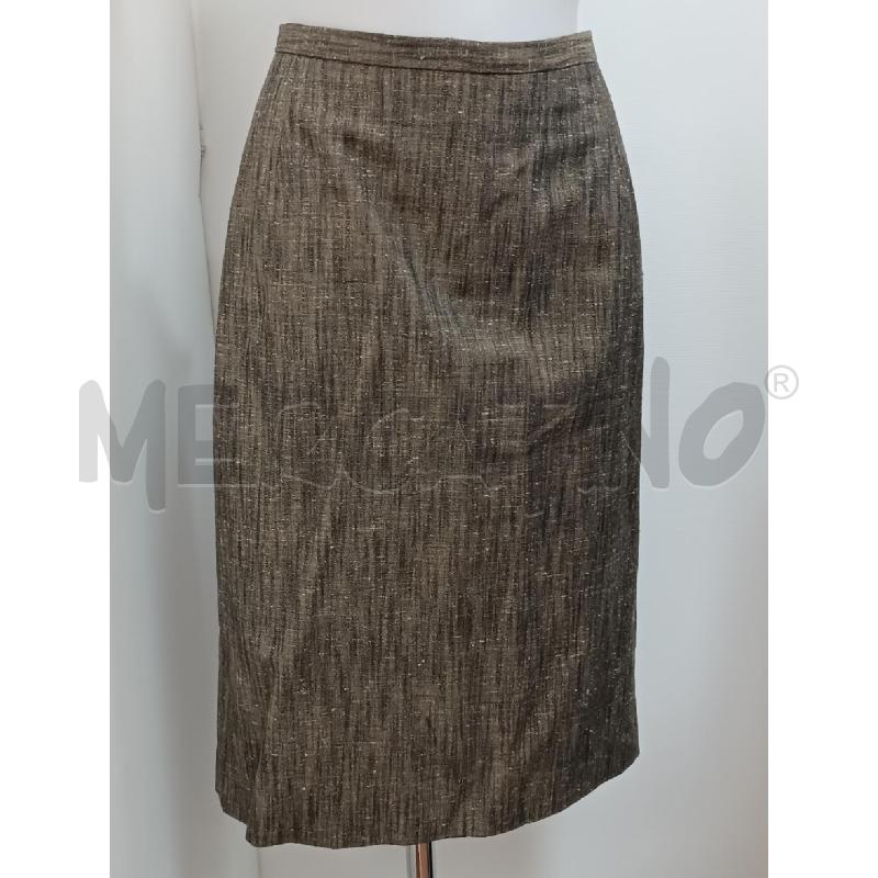 COMPLETO DONNA DOLCE&GABBANA MARRONE MELANGE GONNA + GIACCA  | Mercatino dell'Usato Torino tenivelli 4