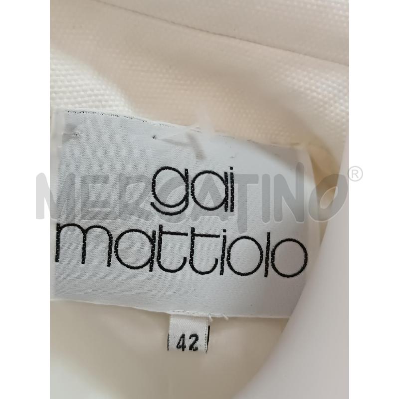 COMPLETO DONNA GAI MATTIOLO BIANCO GONNA + GIACCA  | Mercatino dell'Usato Torino tenivelli 5
