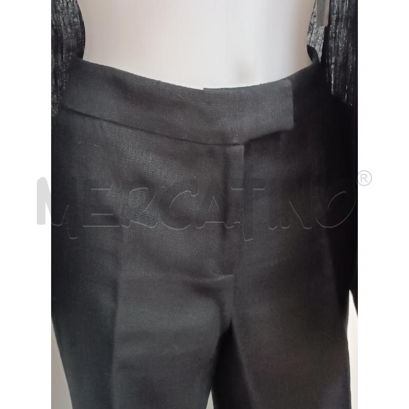 COMPLETO DONNA GIANFRANCO FERRE NERO 100% LINO PANTALONE + GILET | Mercatino dell'Usato Torino tenivelli 3
