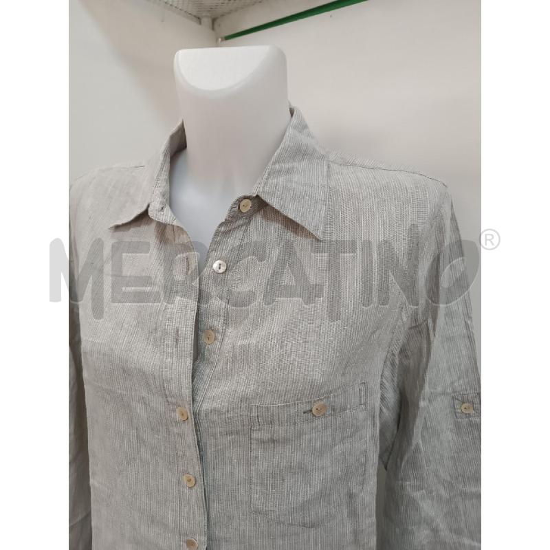 COMPLETO DONNA GIORGIO KAUTEN GRIGIO GESSATO PANTALONE + CAMICIA  | Mercatino dell'Usato Torino tenivelli 3