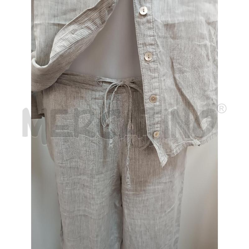 COMPLETO DONNA GIORGIO KAUTEN GRIGIO GESSATO PANTALONE + CAMICIA  | Mercatino dell'Usato Torino tenivelli 4