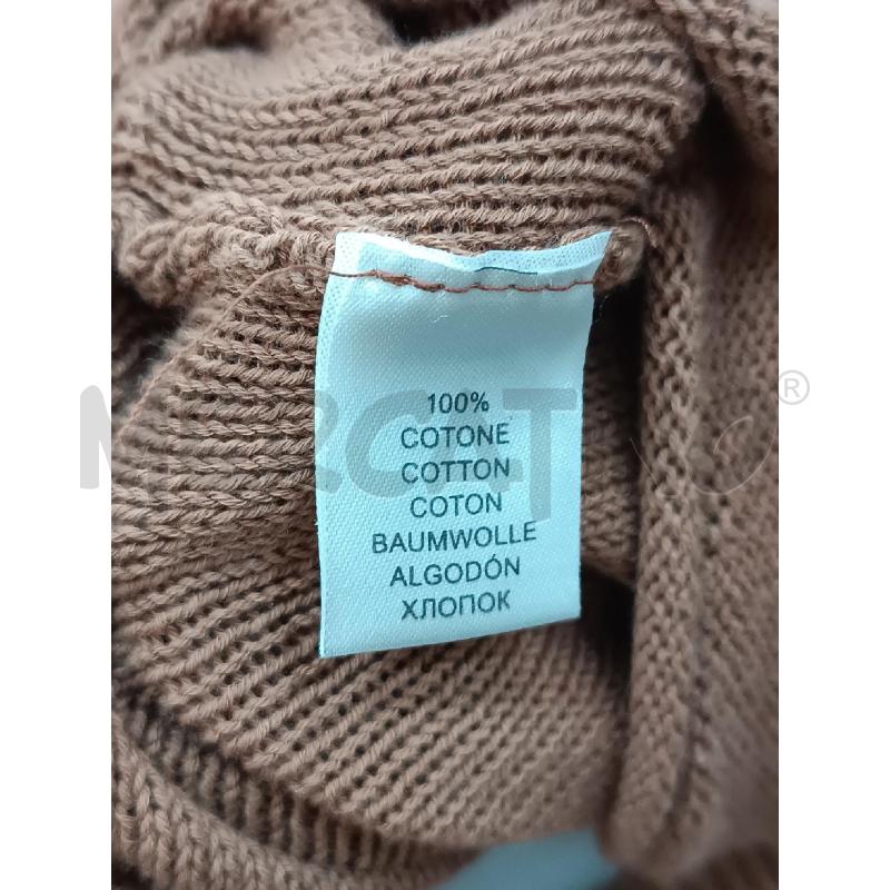 COMPLETO DONNA KONTATTO MARRONE DI MAGLIA CANOTTA + PANTALONE  | Mercatino dell'Usato Torino tenivelli 5