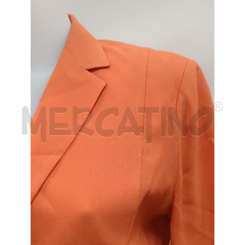 COMPLETO DONNA MARELLA ARANCIONE GIACCA+GONNA  | Mercatino dell'Usato Torino tenivelli 3